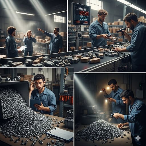 製造現場の計数作業